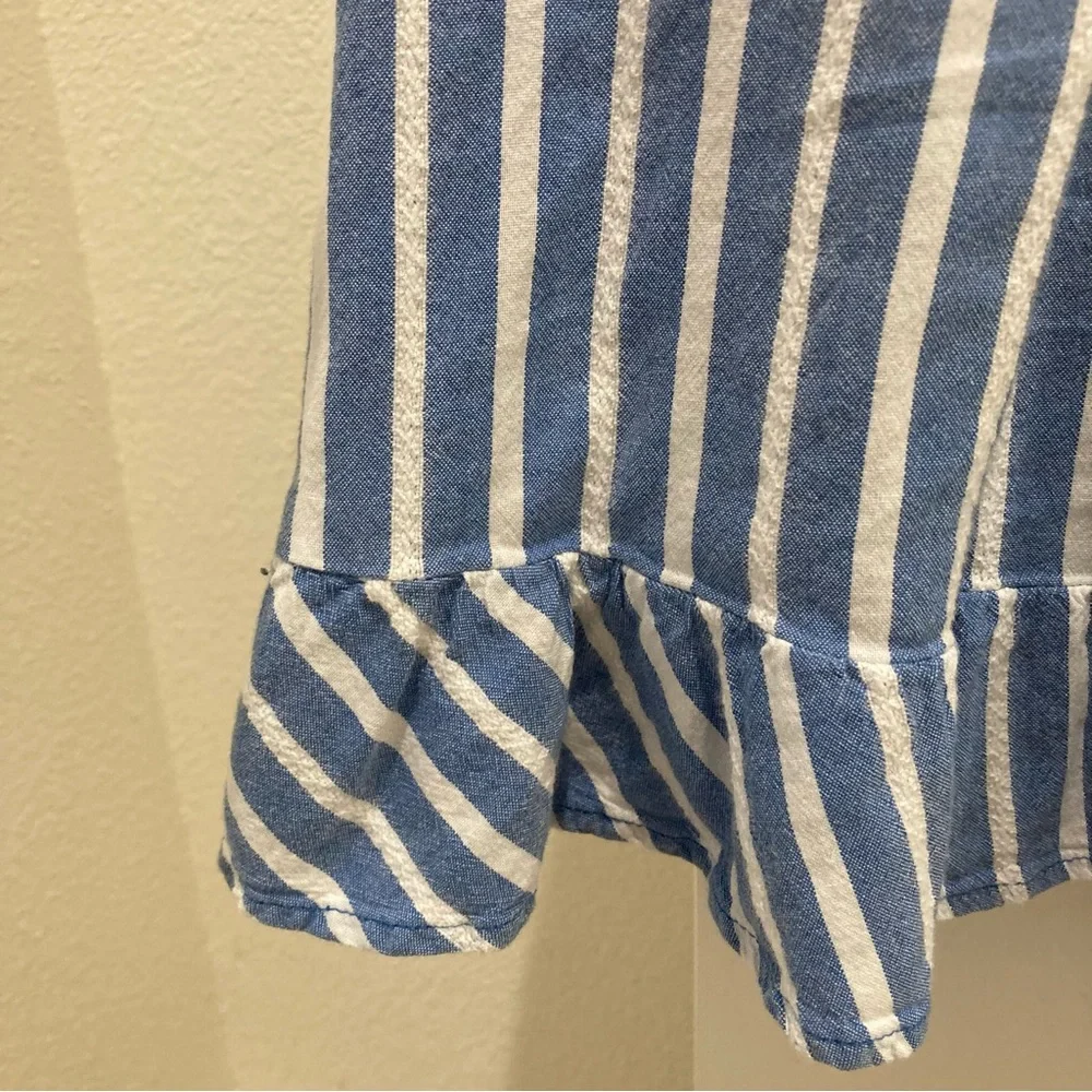 Old Navy striped blue and white sundress - Picture 4 of 7